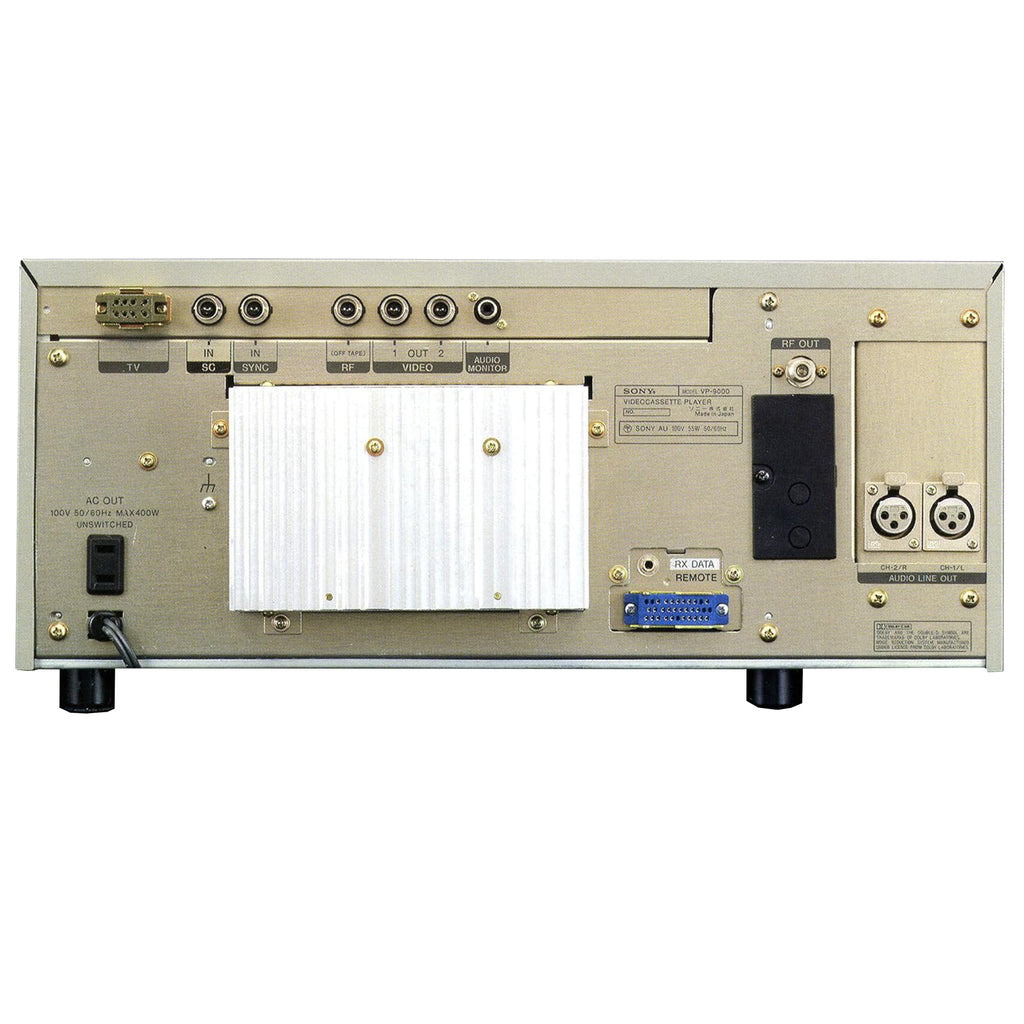 Sony U-Matic Player - U-Matic SP - Sony VP-9000