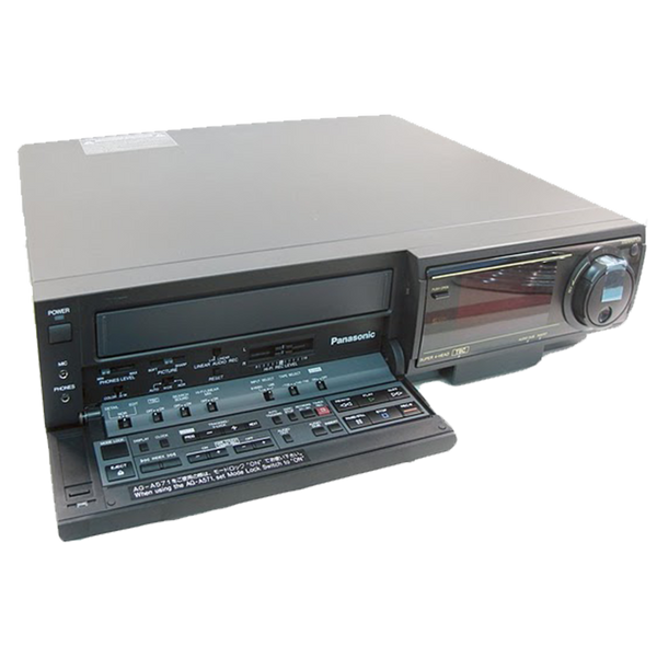 Panasonic S-VHS & VHS VCR - Editing VCR - Hi-Fi - RS-232C  - Panasonic AG-5710