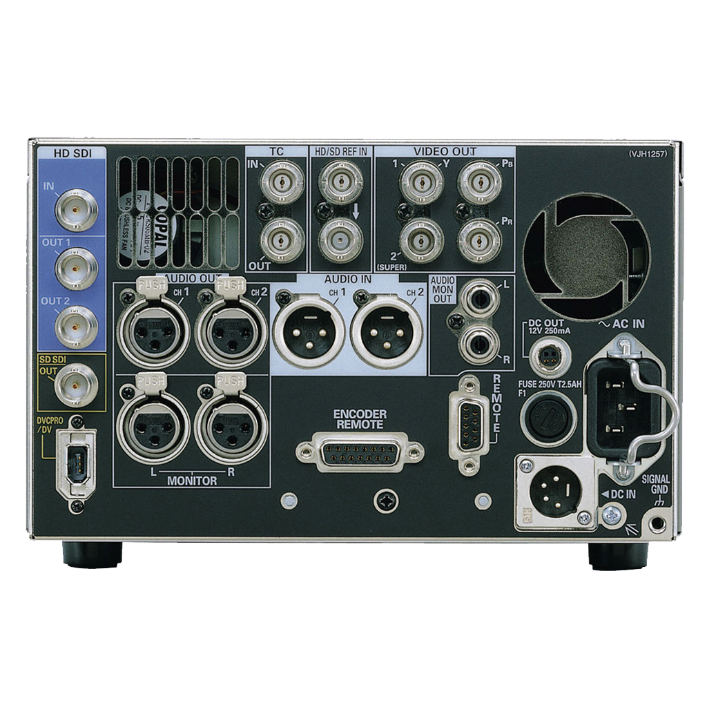 Panasonic DVCPro VTR - HD - Video Recorder - Panasonic AJ-HD1400