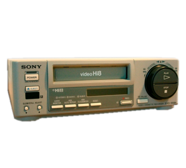 Sony Hi8 VCR - Player / Recorder - Professional - Sony EVO-550H