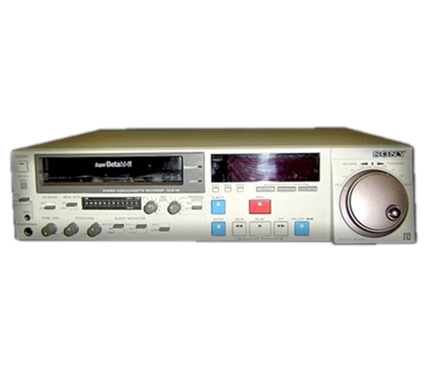 Sony SuperBeta VCR - Hi-Fi - Sony GCS-50
