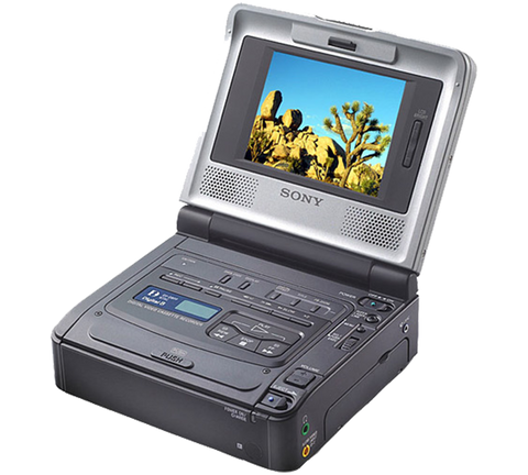 JVC Combo VCR -  MiniDV, Hard Disk Drive, and DVD Player/Recorder - JVC SR-DVM700U
