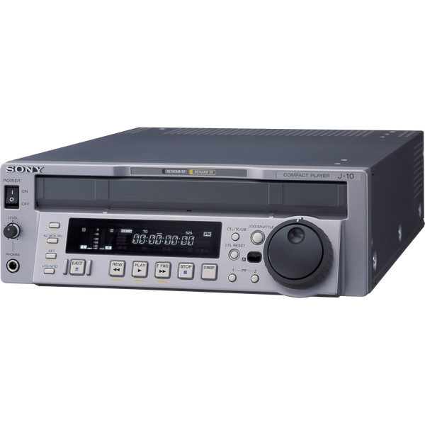 Sony Betacam Player - Beta SP / Beta SX - Compact - Sony J-10