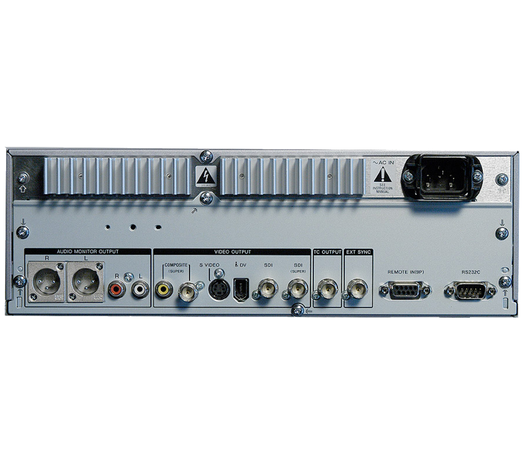 Sony Betacam Player - SDI - Beta SP / Beta SX / DigiBeta / MPEG/IMX - Compact - Sony J-30SDI