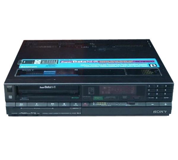 Sony Super Betamax VCR - SuperBeta - Hi-Fi - Sony SL-HF600