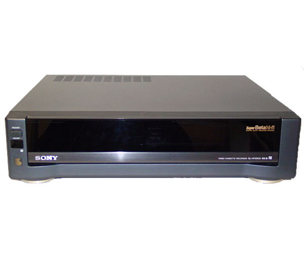 Sony Super Betamax VCR - SuperBeta - Hi-Fi - Sony SL-HF2000