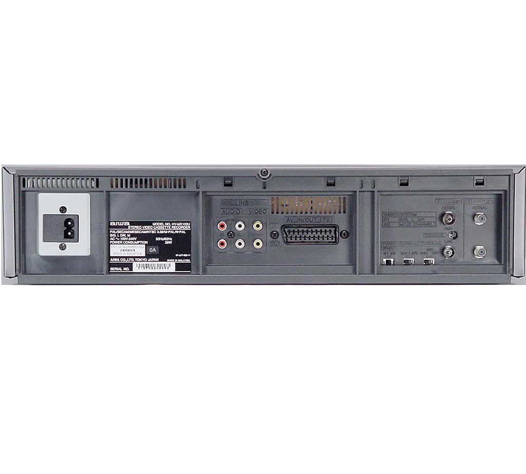 Aiwa Converting VCR - Multi-System - VHS - Aiwa HV-MX100