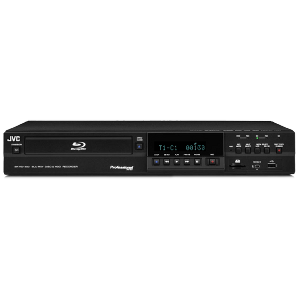 JVC Video Recorder - Blu-ray Disc & HDD Recorder - JVC SR-HD1500US