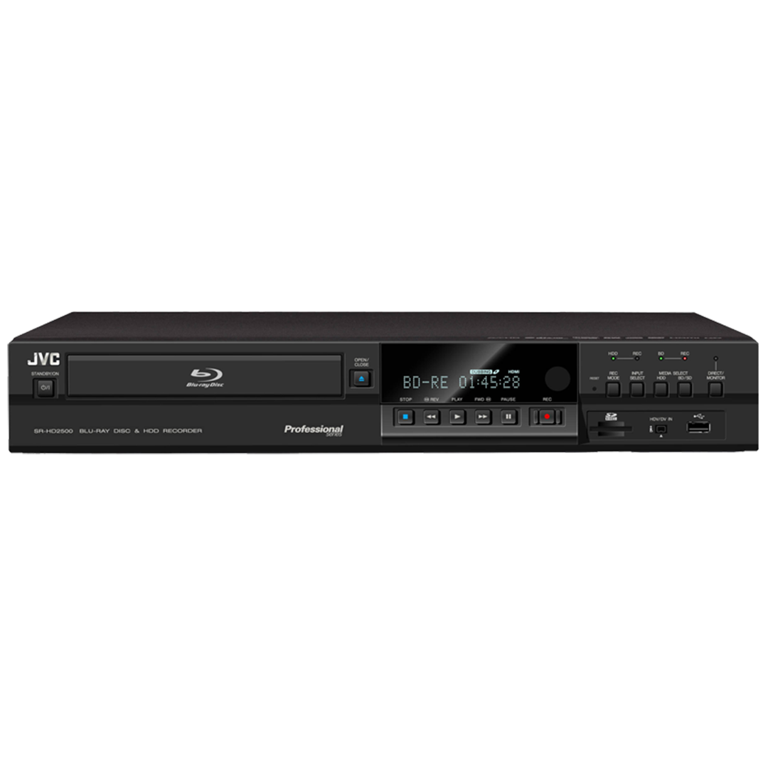 JVC Video Recorder - Blu-ray Disc & HDD Recorder - JVC SR-HD2500US JVC Video Recorder - Blu-ray Disc & HDD Recorder - JVC SR-HD2500US