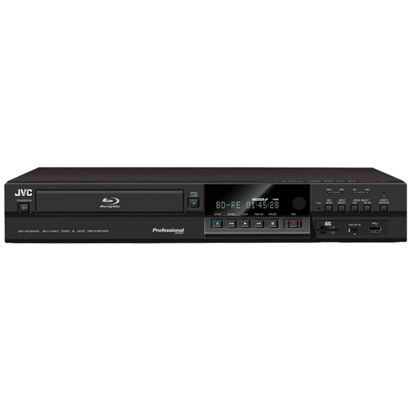 JVC Video Recorder - Blu-ray Disc & HDD Recorder - JVC SR-HD2500US