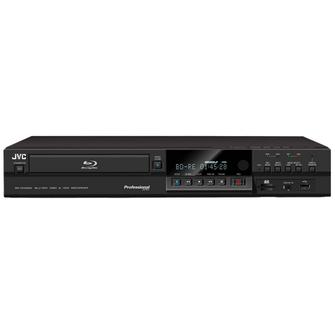 JVC Video Recorder - Blu-ray Disc & HDD Recorder - JVC SR-HD2500US
