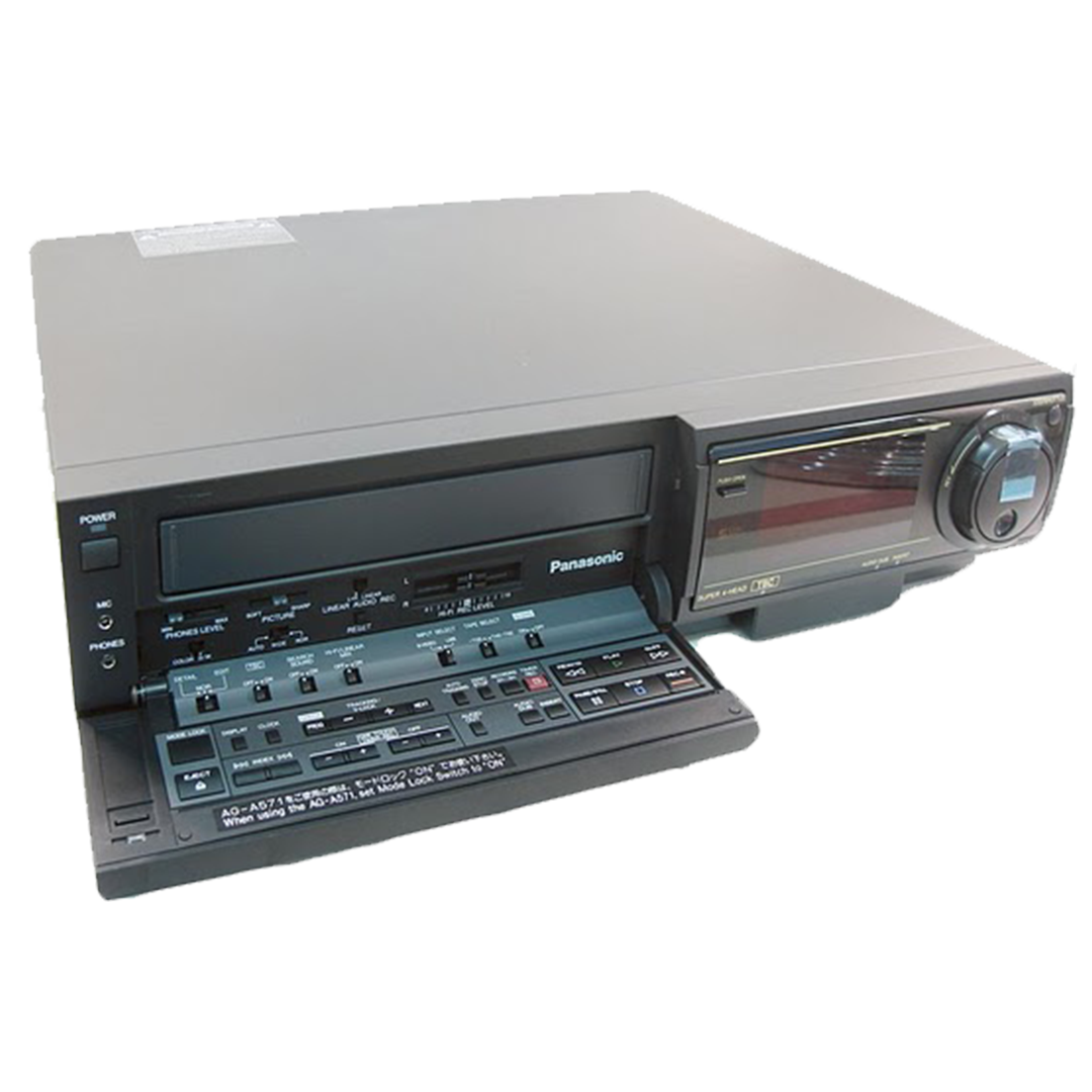 Panasonic S-VHS & VHS VCR - Editing VCR - Hi-Fi - RS-232C - Panasonic AG-5710