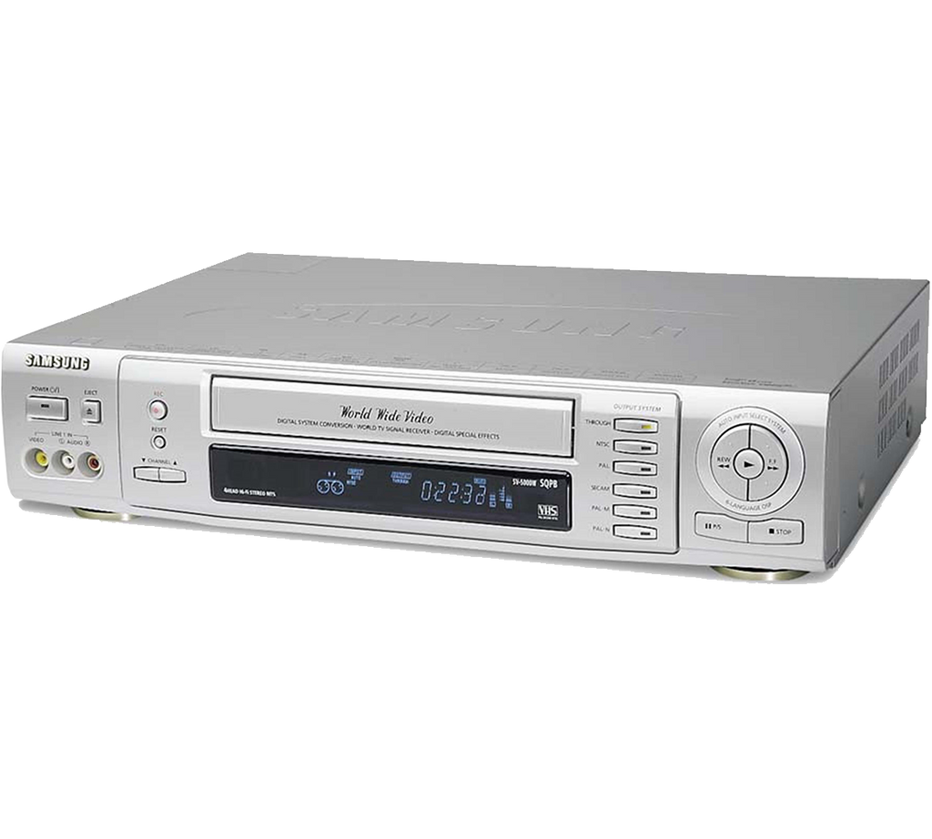 Samsung Converting VCR - VHS - Multi-System - Samsung SV-5000P (Overseas Model)