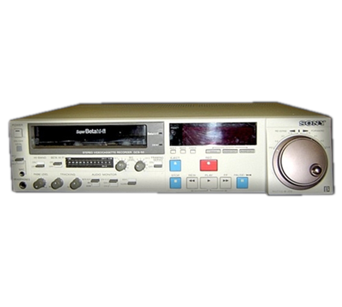 Sony SuperBeta VCR - Hi-Fi - Sony GCS-50