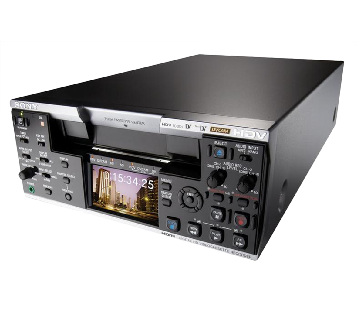 Sony HDV VTR - HDV / DVCam / DV - Compact - Sony HVR-M25U Sony HDV VTR - HDV / DVCam / DV - Compact - Sony HVR-M25U