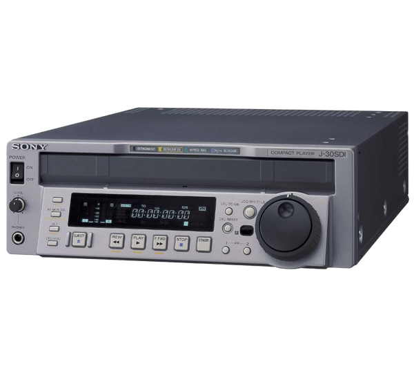 Sony Betacam Player - SDI - Beta SP / Beta SX / DigiBeta / MPEG/IMX - Compact - Sony J-30SDI