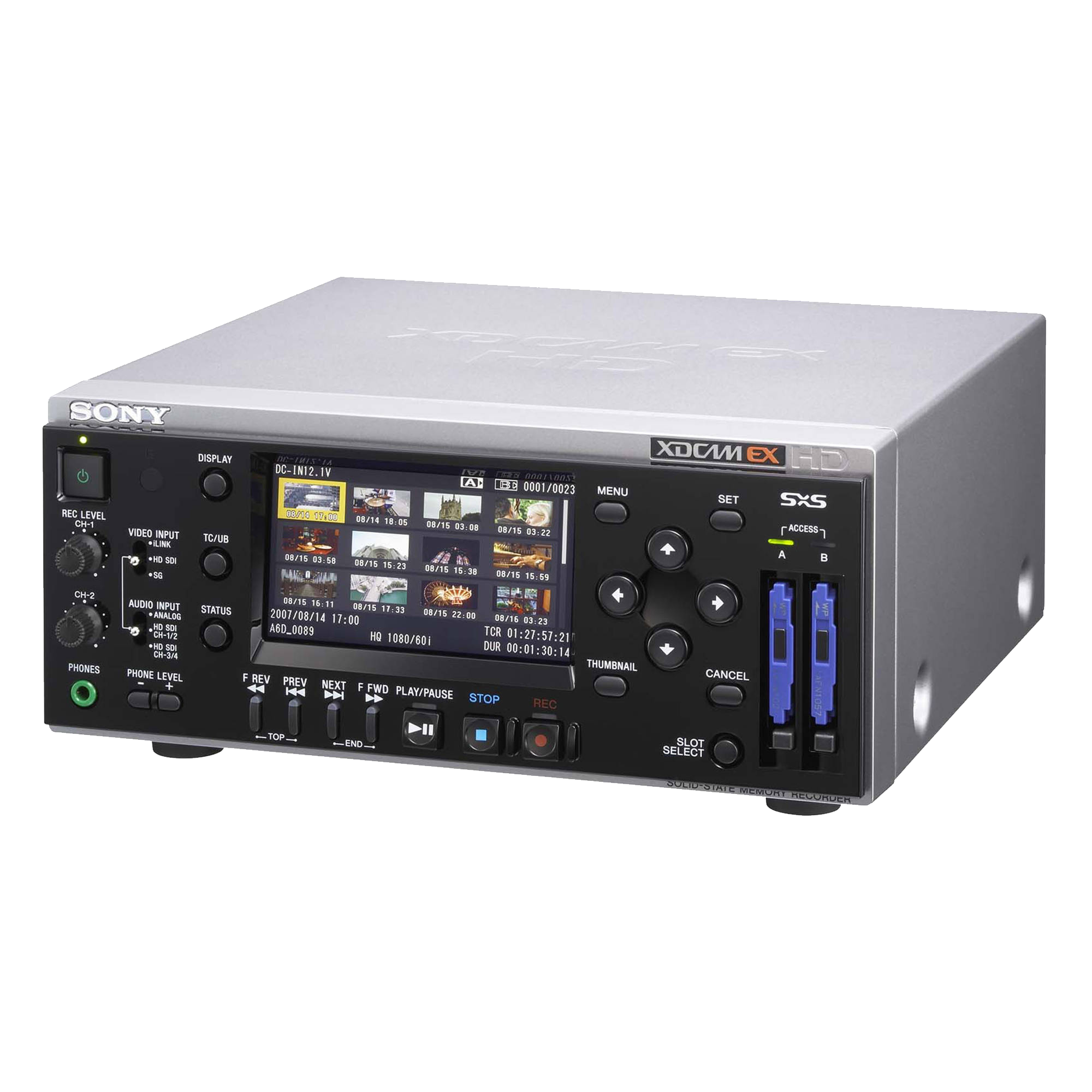 SONY PMW-EX30 XDCAM EXレコーダー32Gメモリーカード2枚付 Sony XDCAM Recorder - EX Deck - Sony PMW-EX30 – Southern