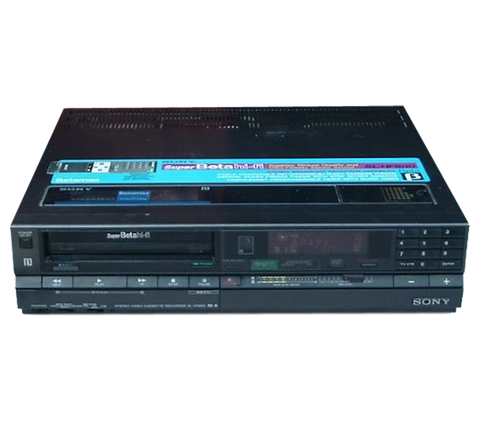 Sony Super Betamax VCR - SuperBeta - Sony SL-HFR70