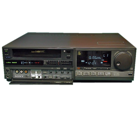 Sony Super Betamax VCR - SuperBeta - Hi-Fi - Sony SL-HF2100