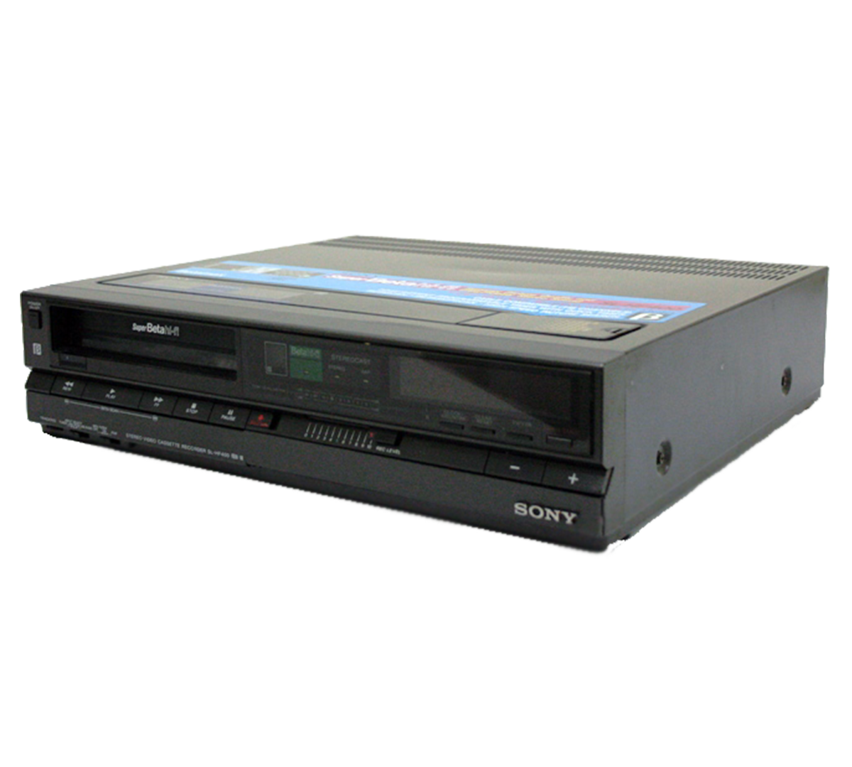 Sony Super Betamax VCR - SuperBeta - Hi-Fi - Sony SL-HF400