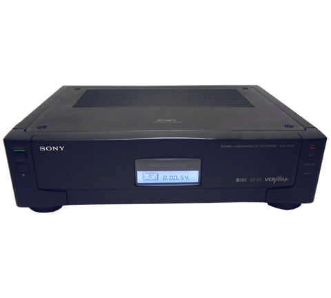 Sony Super Betamax VCR - SuperBeta - Hi-Fi - Sony SL-HF400